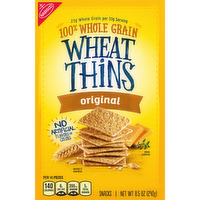 WHEAT THINS Original Snacks, Whole Grain Crackers, Snack - 8.5 Ounce