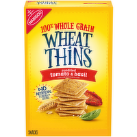 Wheat Thins Sundried Tomato & Basil Whole Grain Wheat Crackers - 8.5 Ounce