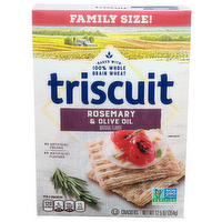 Triscuit Rosemary & Olive Oil Family Size! Crackers - 12.5 Ounce