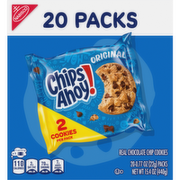CHIPS AHOY! Chocolate Chip Original Cookies, Snack Packs - 15.4 Ounce