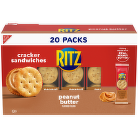 Ritz Peanut Butter Sandwich Crackers Lunch Snacks - 27.6 Ounce