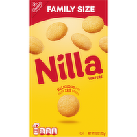 NILLA Original Wafers Cookies, Vanilla Family Size - 15 Ounce