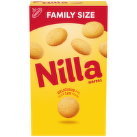 Nilla Nilla Original Wafers Cookies, Vanilla Wafers, Family Size - 15 Ounce