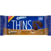 OREO Thins Chocolate Blackout Cake Tiramisu Creme Sandwich Cookies - 11.78 Ounce