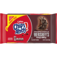 CHIPS AHOY! Chewy Chocolatey Chip Hershey's Fudge Filled Soft Chocolate Cookies - 14.85 Ounce