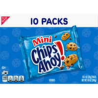 CHIPS AHOY! Original Mini Chocolate Chip Cookies, Snack Packs - 10 Ounce