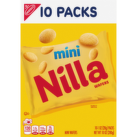 NILLA Vanilla Wafers Mini Cookies, Snack Packs - 10 Ounce