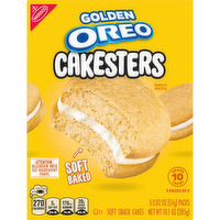 OREO Cakesters Golden Soft Snack Cakes - 10.1 Ounce