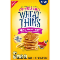 WHEAT THINS Spicy Sweet Chili Snacks, Whole Grain Crackers, Snack - 8.5 Ounce