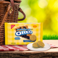 Oreo Oreo Blueberry Pie Sandwich Cookies, Limited Edition - 10.68 Ounce