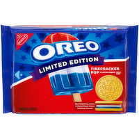 Oreo Firecracker Pop Sandwich Cookies, Limited Edition - 11.46 Ounce