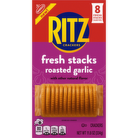 Ritz Fresh Stacks Roasted Garlic Crackers Travel Snacks Multi Snack Packs - 11.8 Ounce