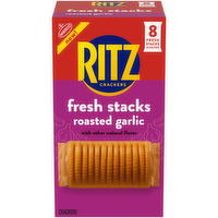 Ritz Fresh Stacks Roasted Garlic Crackers Travel Snacks Multi Snack Packs - 11.8 Ounce