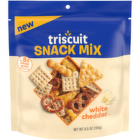Triscuit White Cheddar Flavor Snack Mix Crackers - 6.5 Ounce