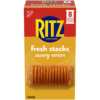 Ritz Fresh Stacks Savory Onion Crackers Travel Snacks Multi Snack Packs - 11.5 Ounce