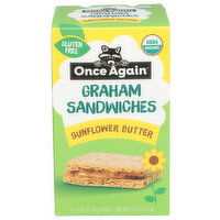 Once Again Organic Sunflower Butter Graham Sandwich 6PK - 1.59 Ounce - 5 Count