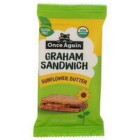 Once Again Sunflower Butter Graham Sandwich Organic 6PK - 1.59 Ounce