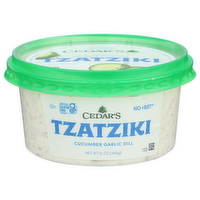 CEDARS Cucumber, Garlic & Dill Tzatziki Cedar's - 12 Ounce