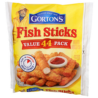 Gorton's Breaded Minced Fish Sticks - 0.557 Ounce - 44 Count