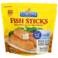Gorton's Not Minced Breaded Fish Sticks - 0.95 Ounce - 20 Count