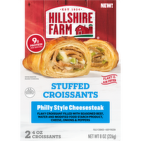 Hillshire Farm Philly Style Cheesesteak Stuffed Croissants - 8 Ounce