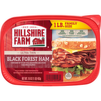 HILLSHIRE FARM Ultra Thin Sliced Black Forest Ham Sandwich Meat - 16 Ounce