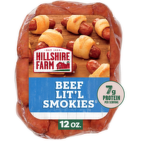 Hillshire Farm Beef Lit'l Smokies Smoked Sausage - 12 Ounce