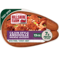 Hillshire Farm Cajun Style Andouille Smoked Sausage - 13 Ounce