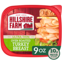Hillshire Farm Ultra Thin Sliced Oven Roasted Turkey Breast Sandwich Meat - 9 Ounce