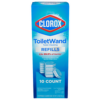 Clorox Toilet Wand Cleaning - 0.174 Ounce - 10 Count