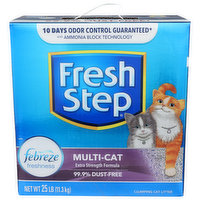 Fresh Step Clumping Cat Litter - 25 Pound