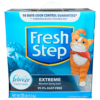 Fresh Step Extreme Mountain Spring Scent Clumping Cat Liter - 25 Pound