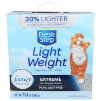 Fresh Step Light Weight Clumping Cat Litter - 15.4 Pound