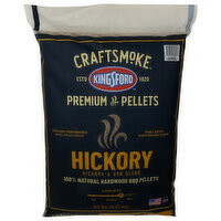 Kingsford Craftsmoke Hickory Premium Wood Pellets - 20 Pound
