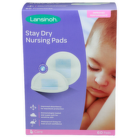 Lansinoh Stay Dry Nursing Pads - 60 Count