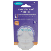 Lansinoh Naturalwave Nipples - 2 Count