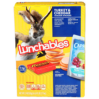 Lunchables Turkey & Cheddar Cracker Stackers Lunch Combinations - 2.9 Ounce