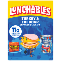 Lunchables Turkey & Cheddar Cracker Stackers Lunch Combinations - 2.9 Ounce