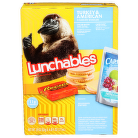 Lunchables Turkey & American Cracker Stacker Lunch Combinations - 2.9 Ounce