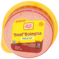 Oscar Mayer Thick Cut Beef Bologna - 16 Ounce