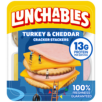 Lunchables Turkey & Cheddar With Crackers Lunch Combinations - 3.2 Ounce