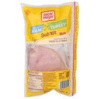 Oscar Mayer Smoked Ham & Smoked Turkey Sub Kit - 28 Ounce