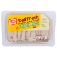 Oscar Mayer Coated With Cracked Black Pepper Deli Fresh Turkey Breast - 8 Ounce