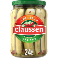 Claussen Hot & Spicy Spears - 24 Fluid Ounce