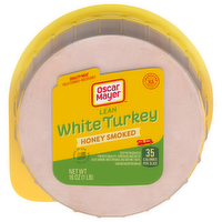 Oscar Mayer Lean Honey Smoked White Turkey Sliced Lunch Meat, Pack - 16 Ounce