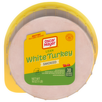 Oscar Mayer Lean Smoked White Turkey Sliced Lunch Meat, Pack - 16 Ounce