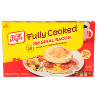 Oscar Mayer Fully Cooked Original Bacon - 2.52 Ounce