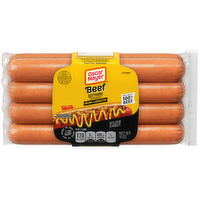 Oscar Mayer Bun-Length Beef Franks Hot Dogs, Pack - 8 Count