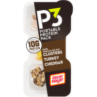 Oscar Mayer Turkey Dark Chocolate Nut Clusters Cheddar P3 Portable Protein Pack - 2 Ounce