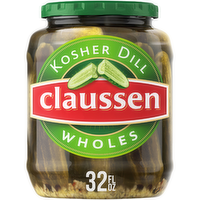 Claussen Kosher Dill Wholes - 32 Fluid Ounce
